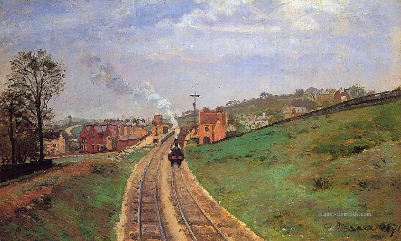Herrschaft Lane Station dulwich 1871 Camille Pissarro Ölgemälde